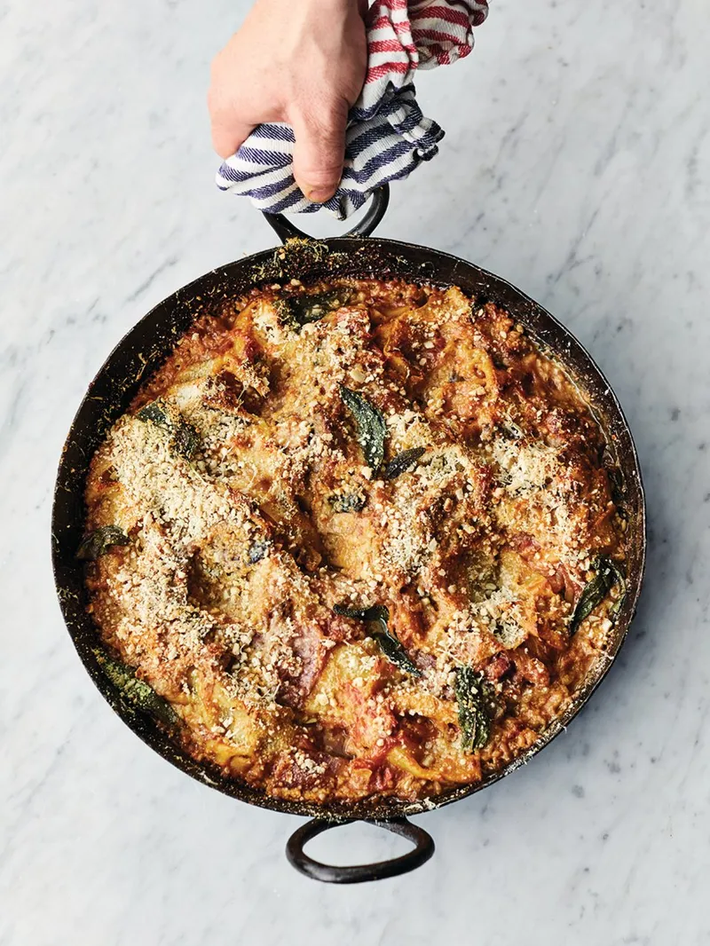 Sruffy Aubergine Lasagne
